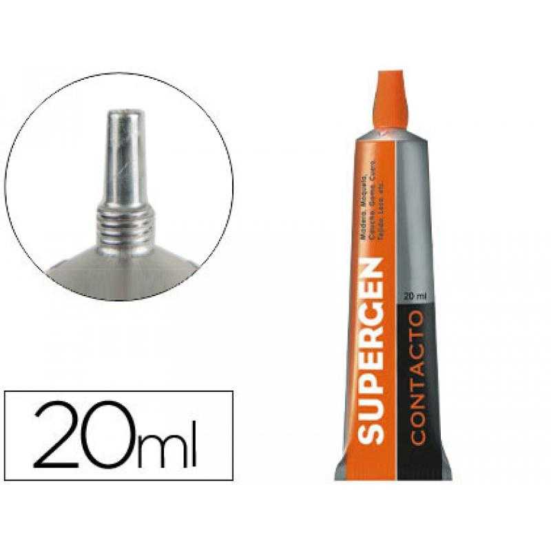 Pegamento supergen contacto 20 ml -unidad