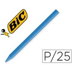 Lápices plastidecor unicolor azul claro-29 caja con 25 lápices