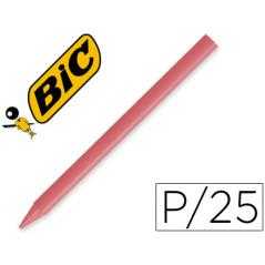 Lápices plastidecor unicolor rosa-11 caja con 25 lápices