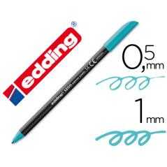 Rotulador edding punta fibra 1200 azul turquesa n.14 -punta redonda 0.5 mm
