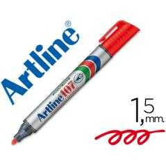 Rotulador artline marcador permanente 107 rojo -punta redonda