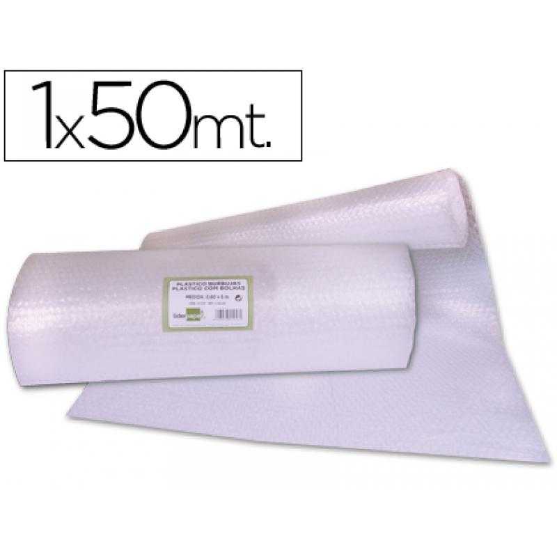 Plástico burbuja liderpapel 1x50m