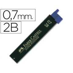 Minas faber grafito 9067 0,7 mm 2b -estuche de 12 minas