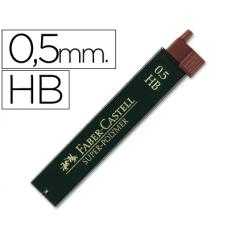 Minas faber grafito 9065 0,5 mm hb -estuche de 12 minas