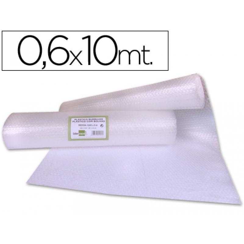 Plástico burbuja liderpapel 0.60x10m