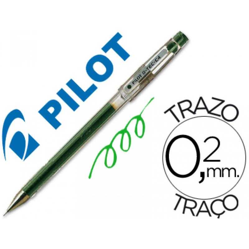 Bolígrafo pilot punta aguja g-tec-c4 verde