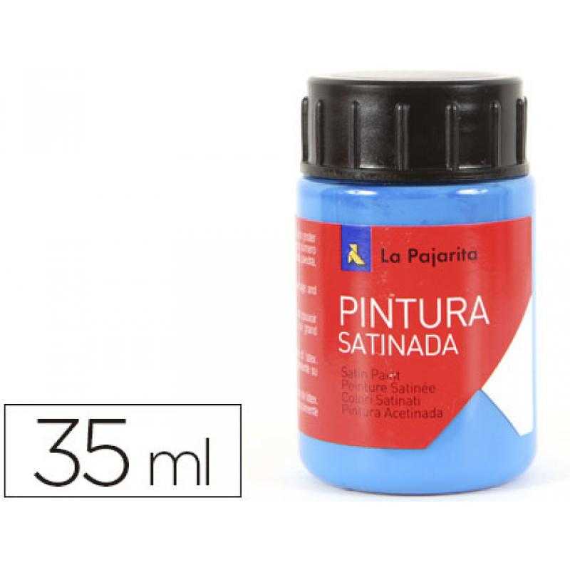 Pintura látex la pajarita cyan 35 ml