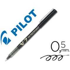 Rotulador pilot punta aguja v-7 negro 0.7 mm