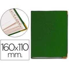 Listin telefonico 5030 tapa flexible tamaño 16x11 cm -con cantónera dorada