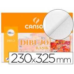 Papel dibujo basik 23x32.5 -130 gr -sin recuadro