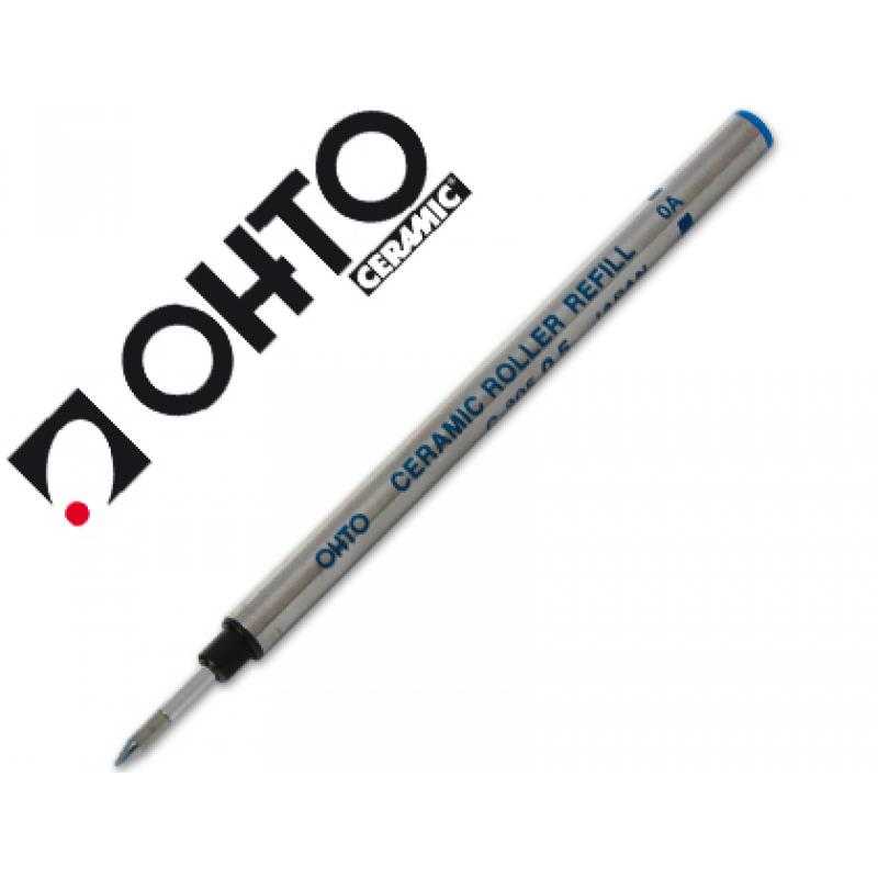 Recambio rotulador roller ohto 0.5 azul