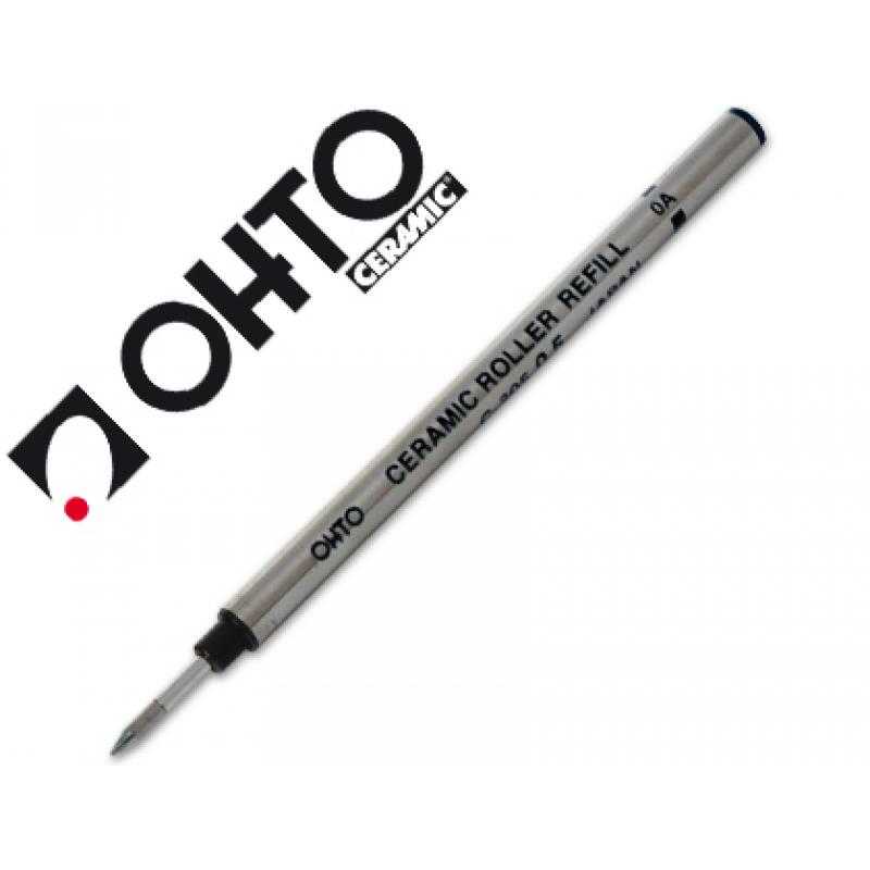 Recambio rotulador roller ohto 0.5 negro