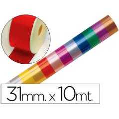 Cinta fantasía 10 mt x 31 mm rojo