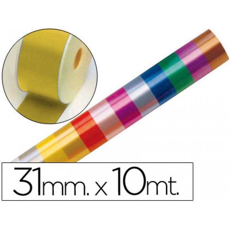 Cinta fantasía 10 mt x 31 mm oro
