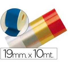 Cinta fantasía 10 mt x 19 mm azul