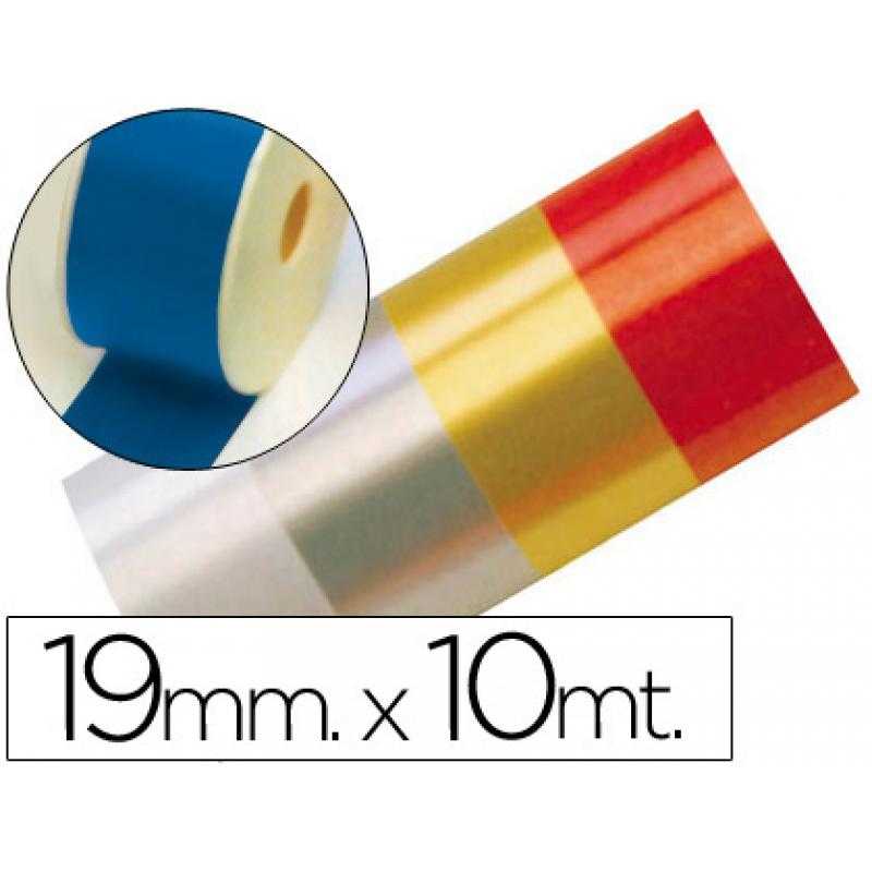 Cinta fantasía 10 mt x 19 mm azul