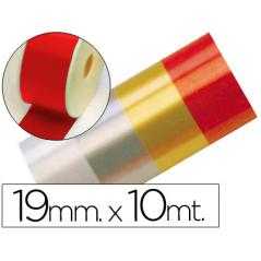 Cinta fantasía 10 mt x 19 mm rojo