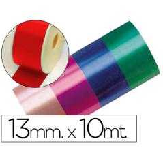 Cinta fantasía 10 mt x 13 mm rojo