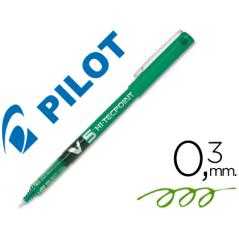 Rotulador pilot punta aguja v-5 verde 0.5 mm