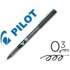 Rotulador pilot punta aguja v-5 negro 0.5 mm