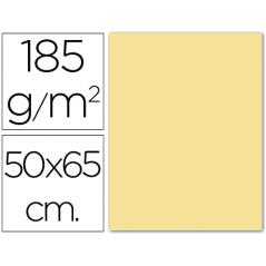 Cartulina guarro crema -50x65 cm -185 gr