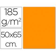 Cartulina guarro naranja -50x65 cm -185 gr