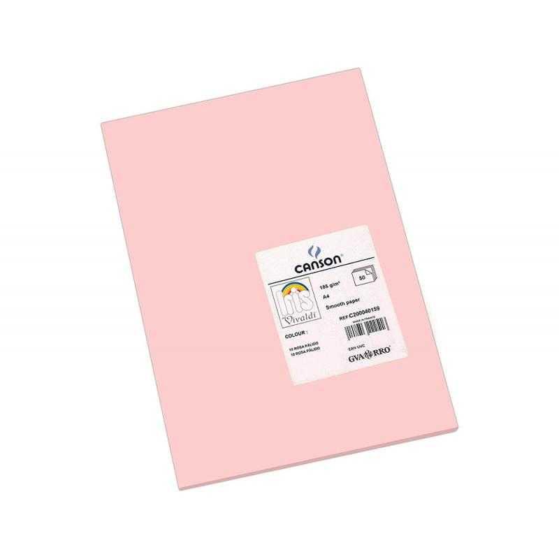 Cartulina guarro rosa -50x65 cm -185 gr