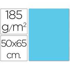 Cartulina guarro azul cielo -50x65 cm -185 gr