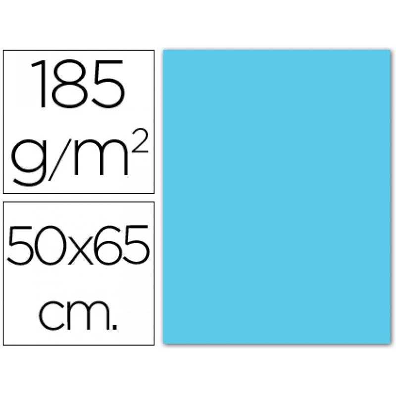 Cartulina guarro azul cielo -50x65 cm -185 gr