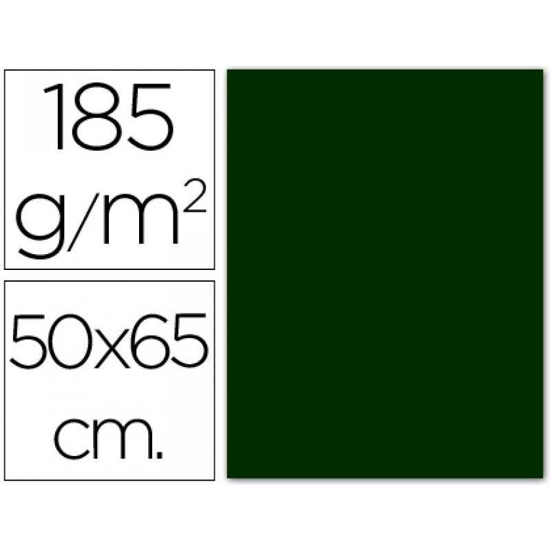 Cartulina guarro verde amazona -50x65 cm -185 gr