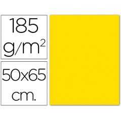 Cartulina guarro gualda -50x65 cm -185 gr