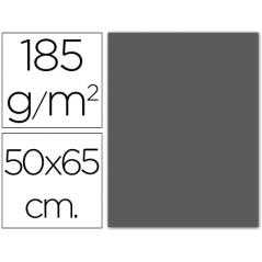 Cartulina guarro gris plomo -50x65 cm -185 gr