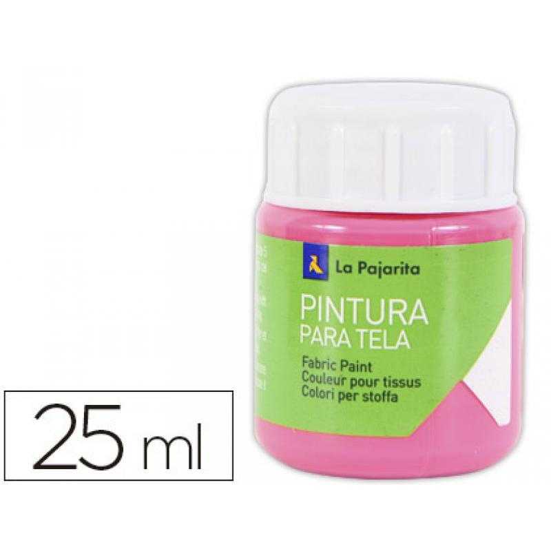 Pintura para tela la pajarita magenta 25 ml