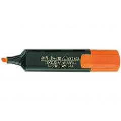 Rotulador faber fluorescente 48-15 naranja
