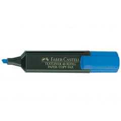 Rotulador faber fluorescente 48-51 azul
