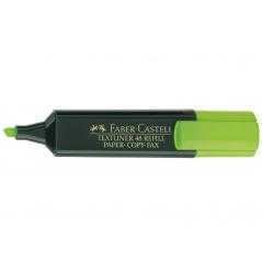 Rotulador faber fluorescente 48-63 verde