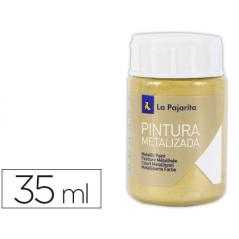 Pintura metalizada la pajarita oro rico 35 ml