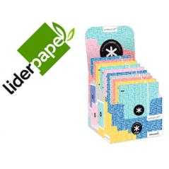 Carpeta liderpapel antartik con recambio a4 cuadro 5 mm forrada 4 anillas 25 mm trending topic 2019 colores