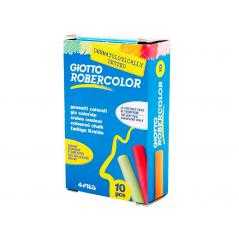 Tiza color antipolvo robercolor -caja de 10 unidades