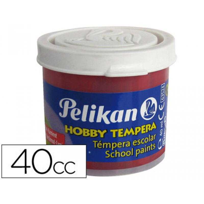 Tempera hobby 40 cc carmín -n.34
