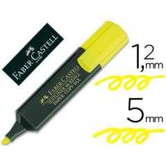 Rotulador faber fluorescente 48-07 amarillo