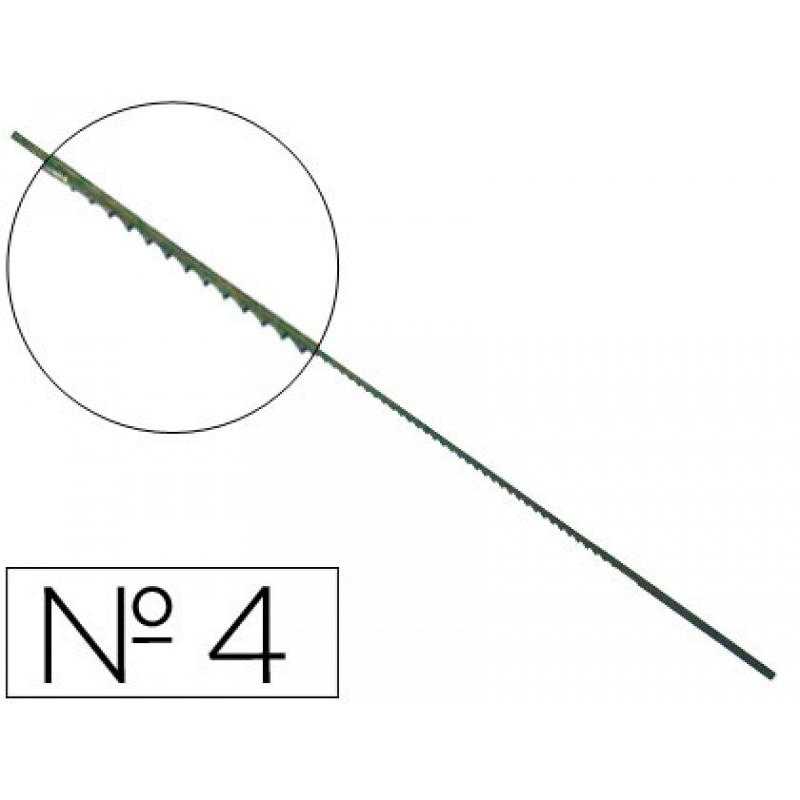 Pelos de segueta madera n.4 -caja de 144