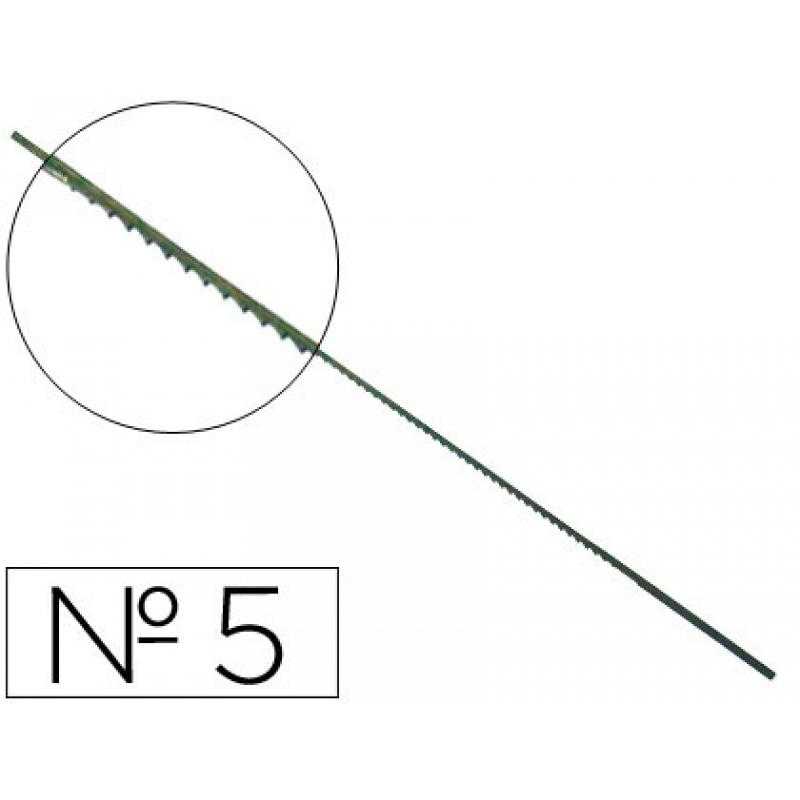 Pelos de segueta madera n.5 -caja de 144