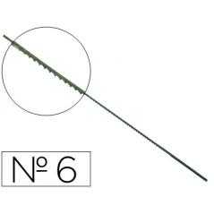Pelos de segueta madera n.6 -caja de 144