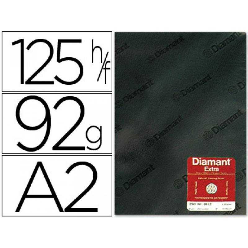 Papel vegetal diamant din a2 92 gr hoja