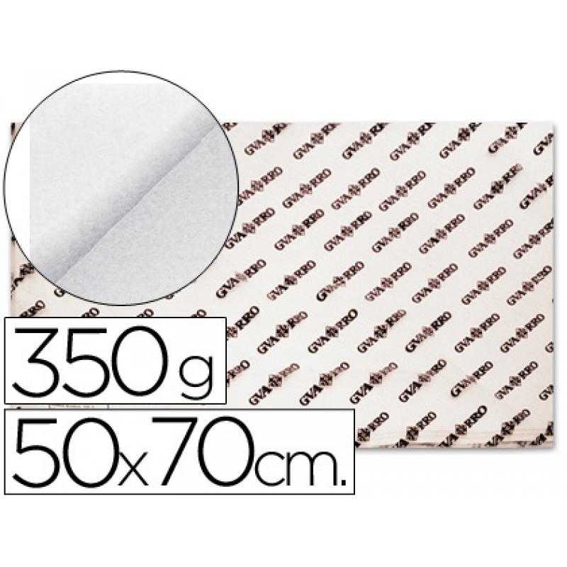 Papel acuarela 50x70 de 350 gr -grano grueso