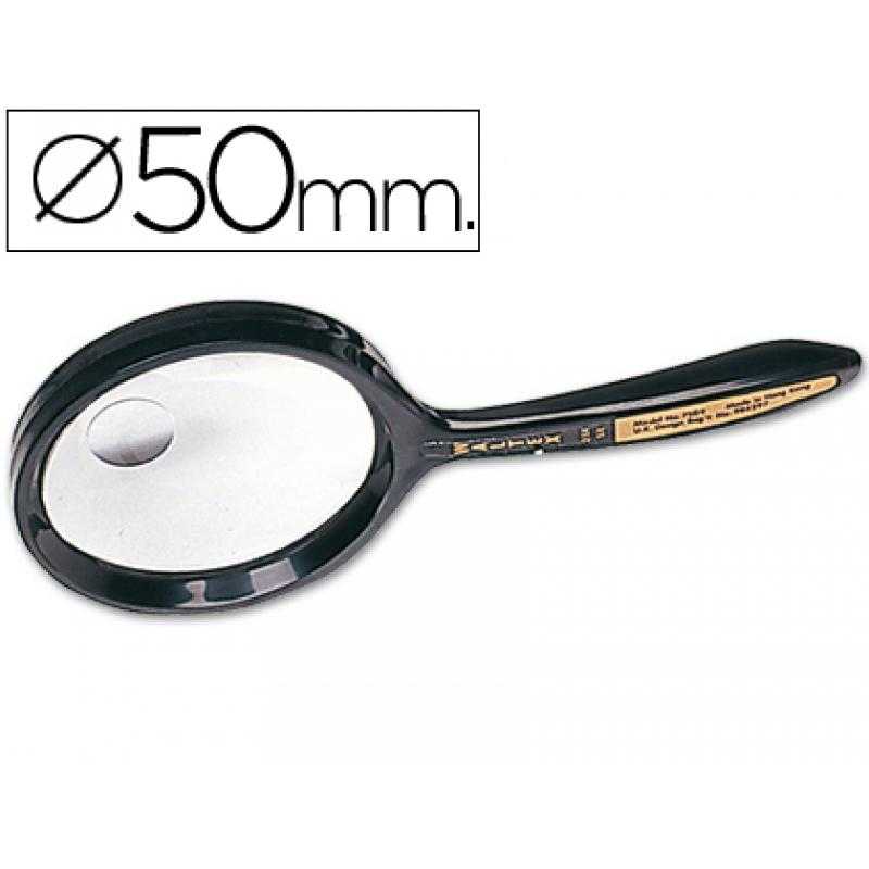 Lupa cristal bifocal 7509 50 mm. -mango curvo