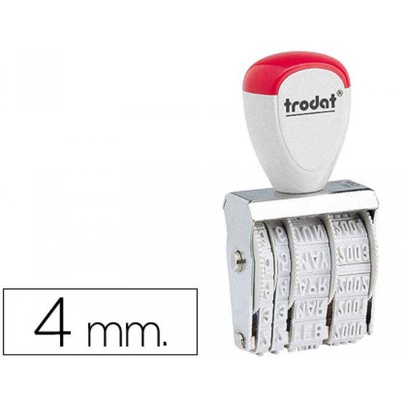 Fechador trodat 1010 de 4 mm