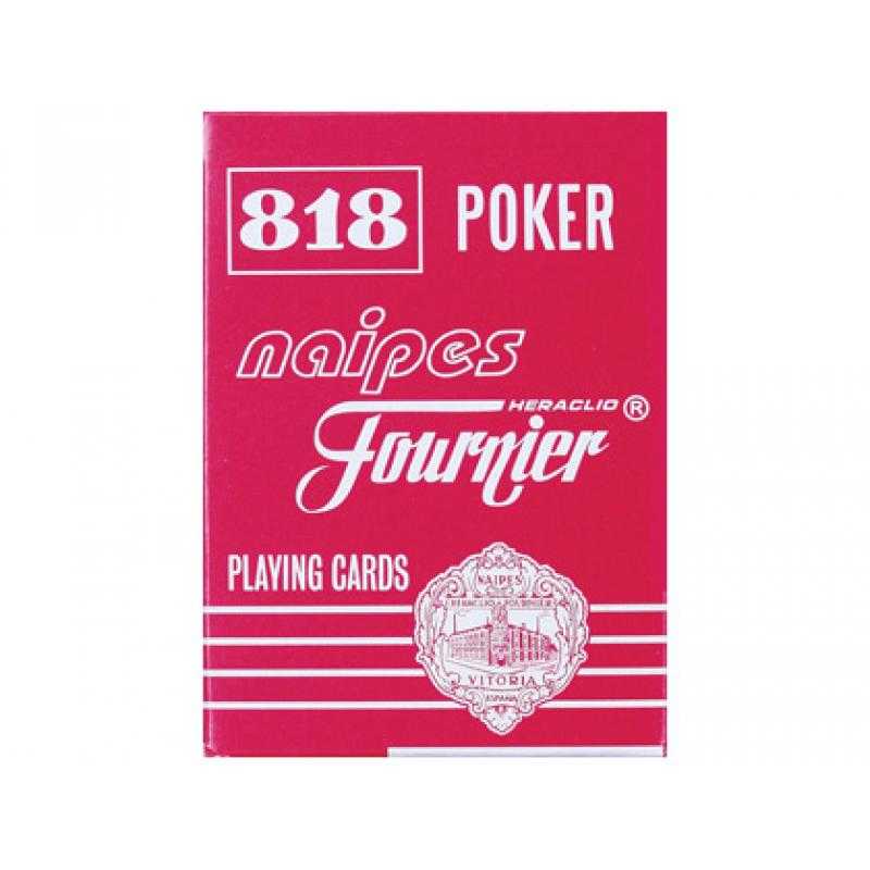 Baraja fournier poker ingles y bridge -818-55 - Imagen 1